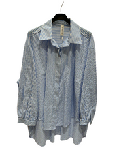 Load image into Gallery viewer, Sparkly Pinstripe Shirt
