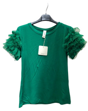 Load image into Gallery viewer, Frill Sleeve Tshirt
