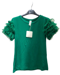Frill Sleeve Tshirt