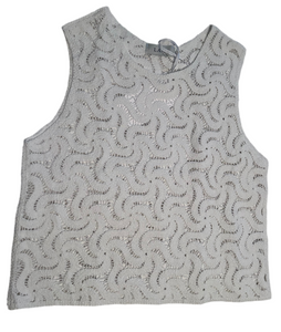 Macramé Sleeveless Top