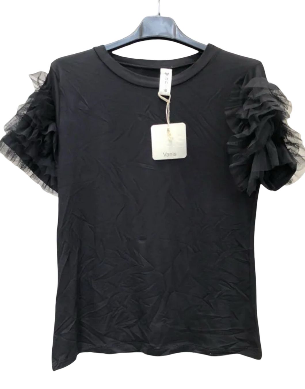 Frill Sleeve Tshirt