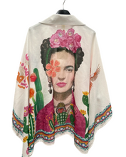Load image into Gallery viewer, Frida Love Poncho Blouse
