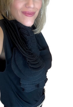 Load image into Gallery viewer, Pleated Flower T-shirt

