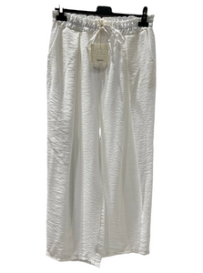 Drawstring Crepe Pants