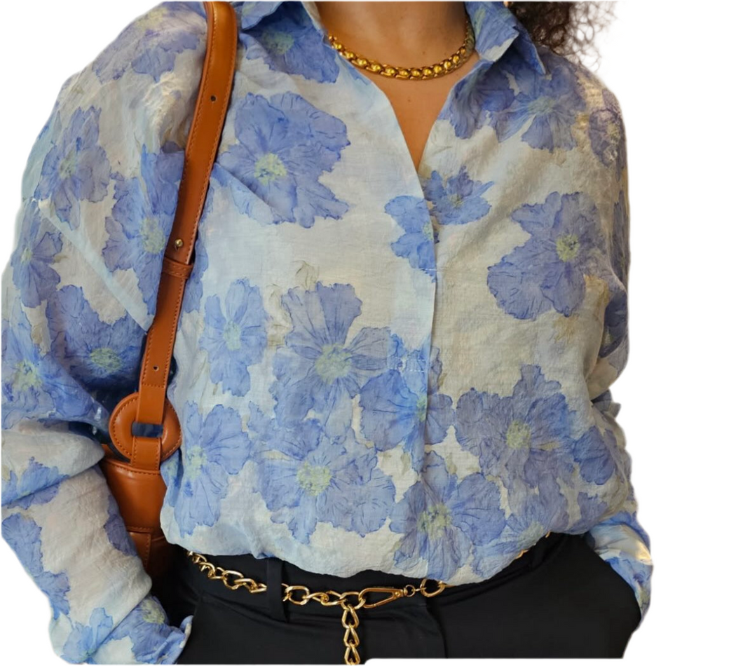 Spring Flowers Blouse