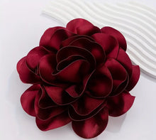 Load image into Gallery viewer, Satin Flower Pin
