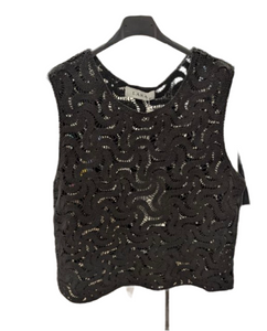 Macramé Sleeveless Top