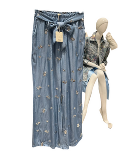 Blingy Chambray Pants