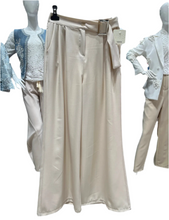 Load image into Gallery viewer, Silver Buckle Wide Leg Trousers
