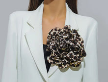 Load image into Gallery viewer, Satin Flower Pin
